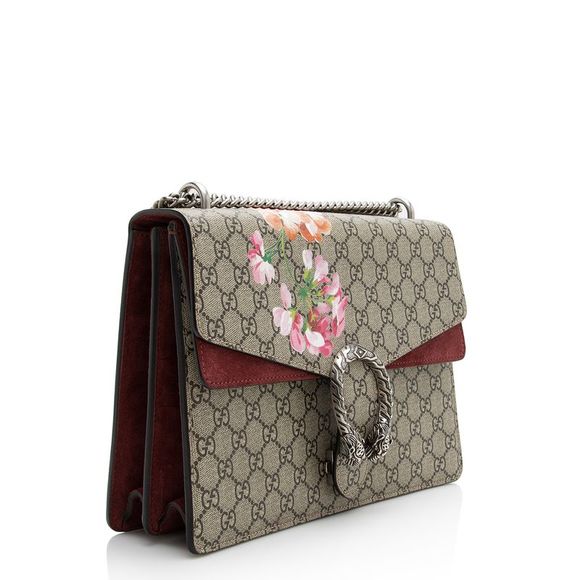 Gucci GG Supreme Blooms Dionysus Medium Shoulder Bag - Picture 2 of 15